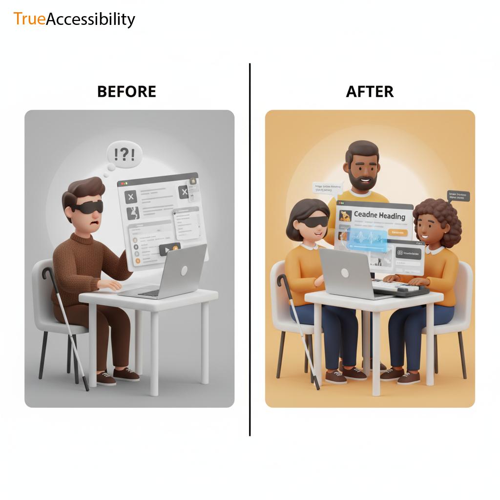 Which Common Mistakes Make Websites Inaccessible? | TrueAccessibility Checklist