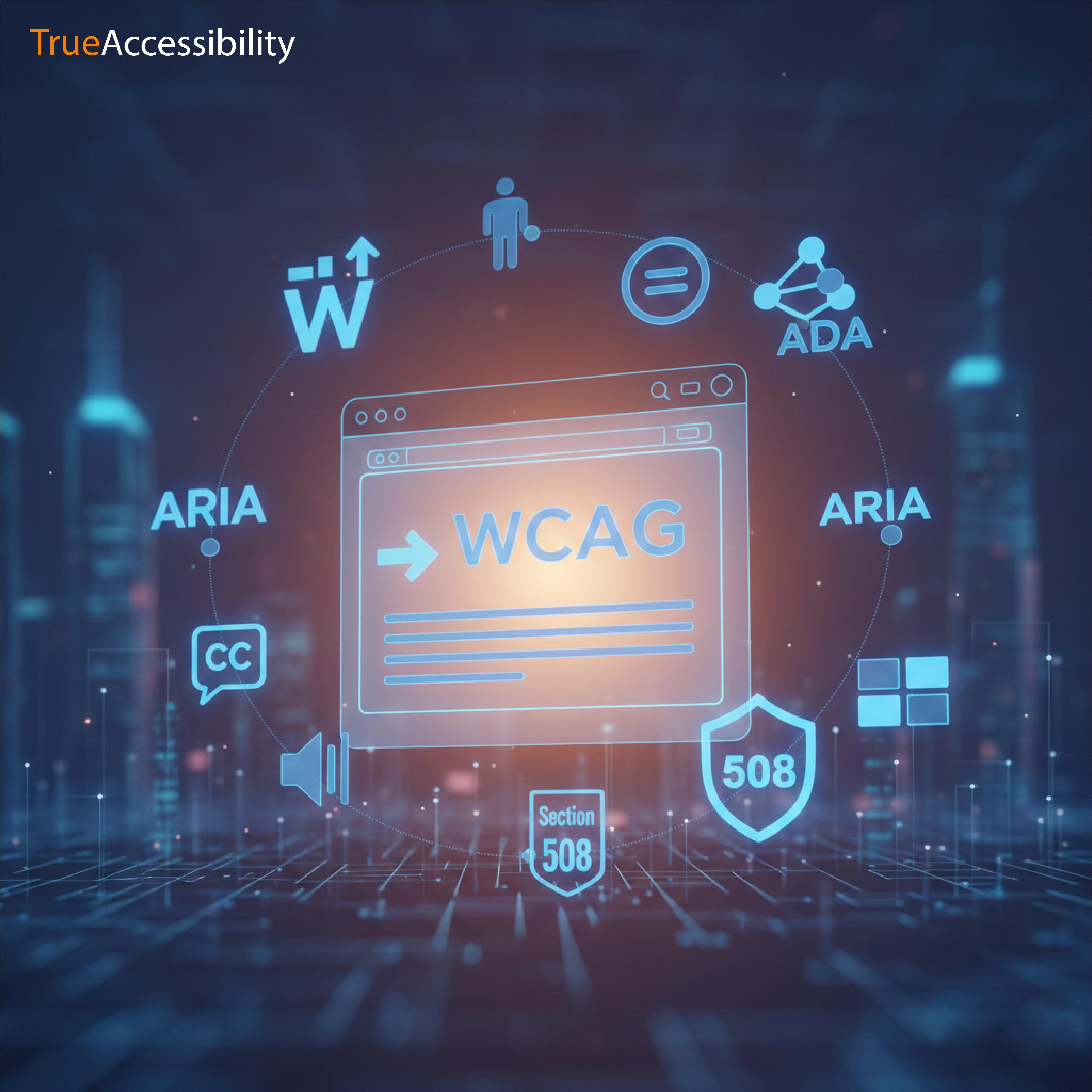 The Four Principles of Accessibility & How WCAG, ARIA, ADA, and Section 508 Shape Design | TrueAccessibility